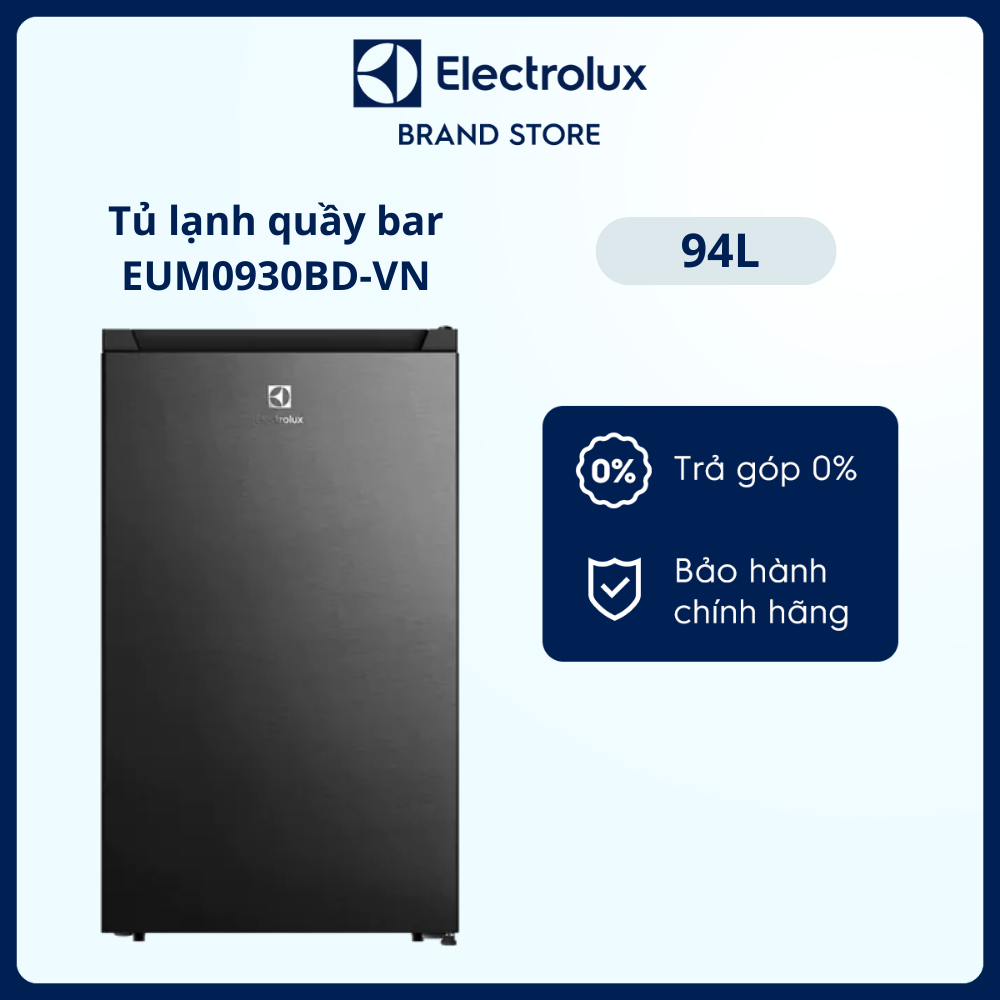 Tủ lạnh quầy bar Electrolux UltimateTaste 300 94 lít – EUM0930BD-VN – Ngăn lạnh riêng biệt, trữ thực phẩm lạnh hơn, nhỏ gọn tiện lợi