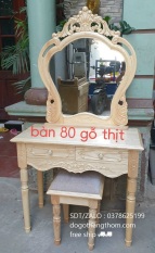 bàn trang điểm gỗ sồi nga,bàn phấn gỗ sồi phòng ngủ