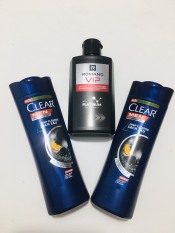 Combo 2 chai dầu gội sạch gàu Clear men 70ml + Tặng 1 chai dâu gội romano vip 60g