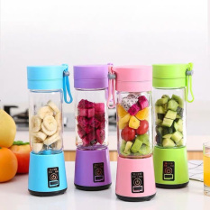 Máy xay sinh tố mini cầm tay sạc pin 6 lưỡi tiện lợi, máy xay cầm tay 6 lưỡi mang đi tiện lợi đi du lịch – màu ngẫu nhiên