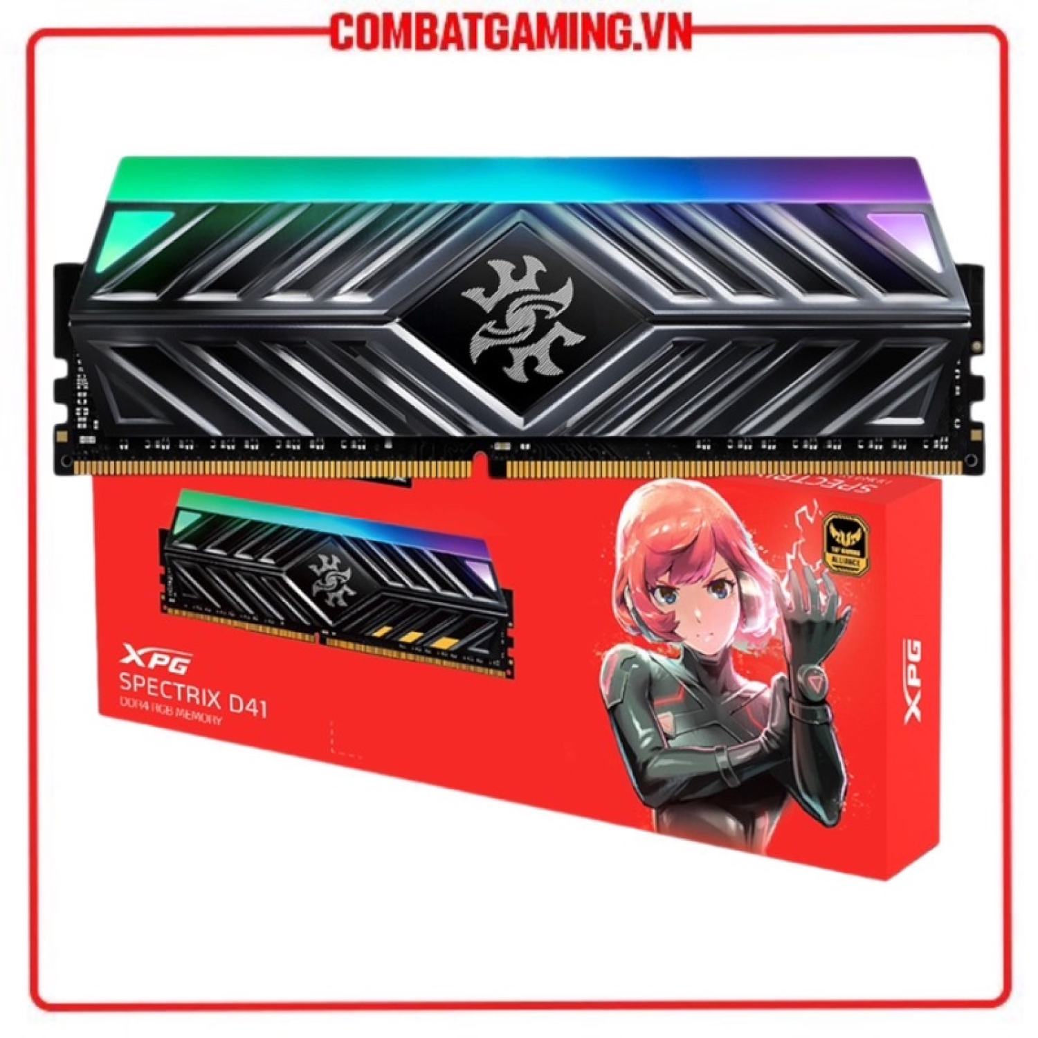 Ram Adata XPG Spectrix D41 RGB DDR4 8GB 16GB 3200Mhz