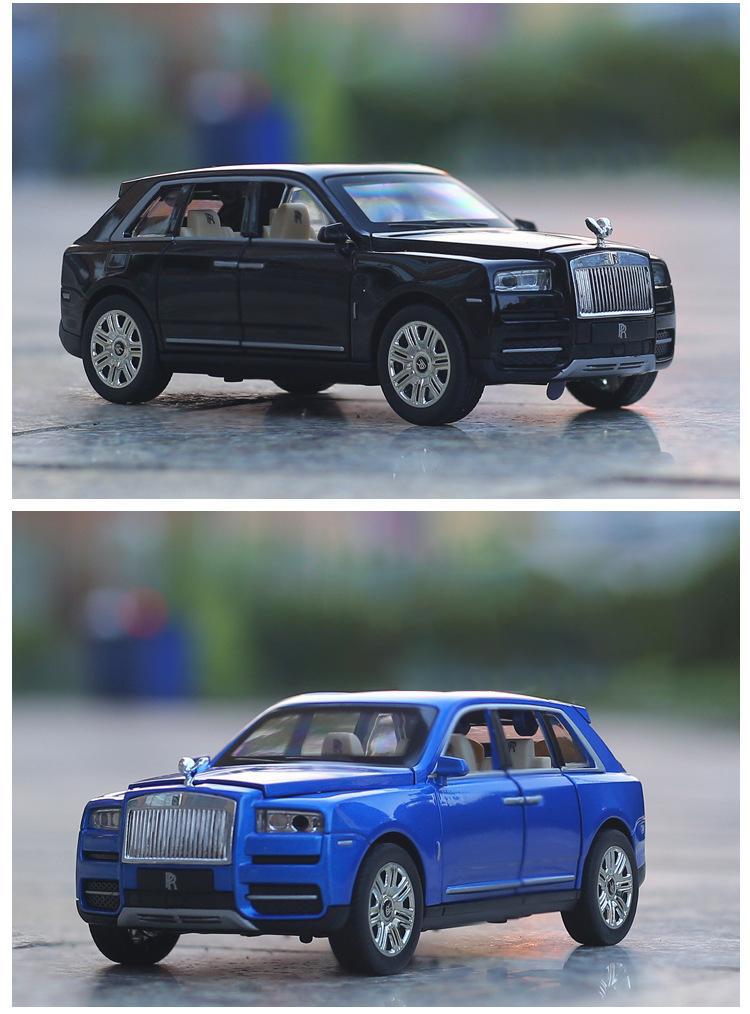 Xe mô hình Rolls Royce Cullinan tỉ lệ 1:24 hợp kim cao cấp, tinh xảo như xe thật, sơn tĩnh...