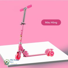 Xe Trượt Scooter 3 Bánh, Xe Trượt Scooter Trẻ Em Phát Sáng Giúp Bé Phát Triển Toàn Diện Thể Chất Và Trí Tuệ