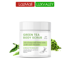 Tẩy tế bào chết toàn thân Truesky Green Tea Body Scrub 300g chiết xuất trà xanh Luxvaley