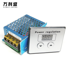 4000W AC 220V SCR Voltage Power Regulator Dimmer Electric Motor Speed Temperature Controller For Electric Furnace Water Heater