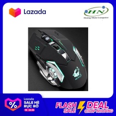 Chuột không dây chuyên game pin sạc Free Wolf X8 Led 7 màu