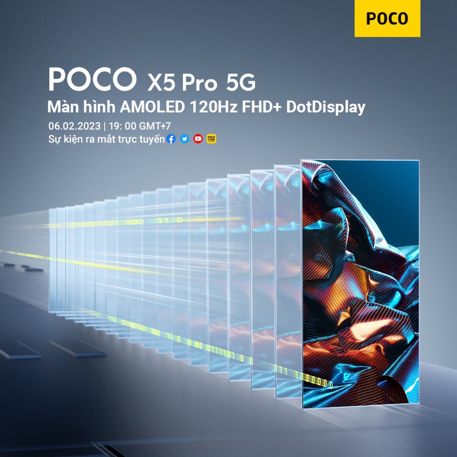 Điện thoại POCO X5 Pro 5G 6+128GB | 8+256GB