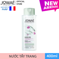 Nước tẩy trang loại bỏ Make up JOWAE 100% làm sạch da không nhờn dính và khô căng Mỹ phẩm thiên nhiên nhập khẩu Pháp MICELLAR CLEANSING WATER 400ml