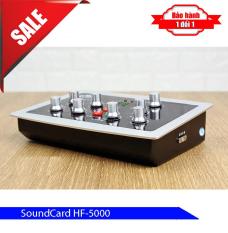 Thu âm, hát Karaoke, Live chất lượng cao cùng với Sound card HF-5000 Pro, auto tune + Nguồn 48V
