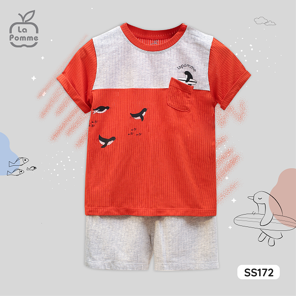 SS172 Bộ cộc La Pomme Chim cánh cụt