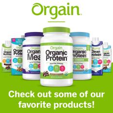 [HCM]Bột đạm thực vật hữu cơ Orgain Organic Protein Plant Based Protein Powder nhiều hương vị [Hàng Mỹ]