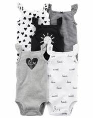 Set 5 body Cambo ngắn cho bé trai và gái 3-24M