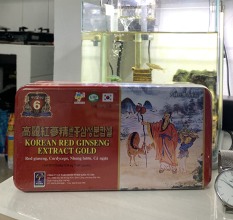 Korean red ginseng gold Bồi bổ sức khỏe nâng cao thể trạng hộp 60Viên chính hãng date mới(Hộp Kim Loại)