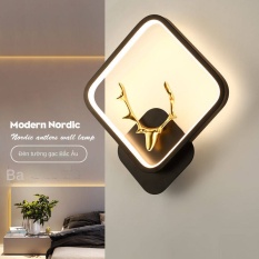 Đèn LED sáng tạo Bắc Âu hiện đại tối giản phòng khách phòng khách phòng ngủ phòng ngủ hành lang hành lang cầu thang đèn tường