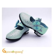 Giày elsa đính đá cao cấp kiểu công chúa giày công chúa elsa đế êm GLG015 Cuocsongvang