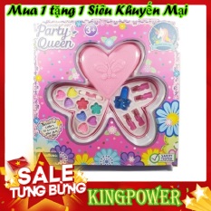 Đồ Chơi Trang Điểm Cho Bé Gái 1018BP KINGPOWER – Hình Trái Tim, Màu Hồng Nổi Bật, Chi Tiết Sử Dụng Thật, An Toàn Tuyệt Đối, Giúp Bé Tưởng Tượng Sáng Tạo Và Học Cách Chăm Sóc Bản Thân