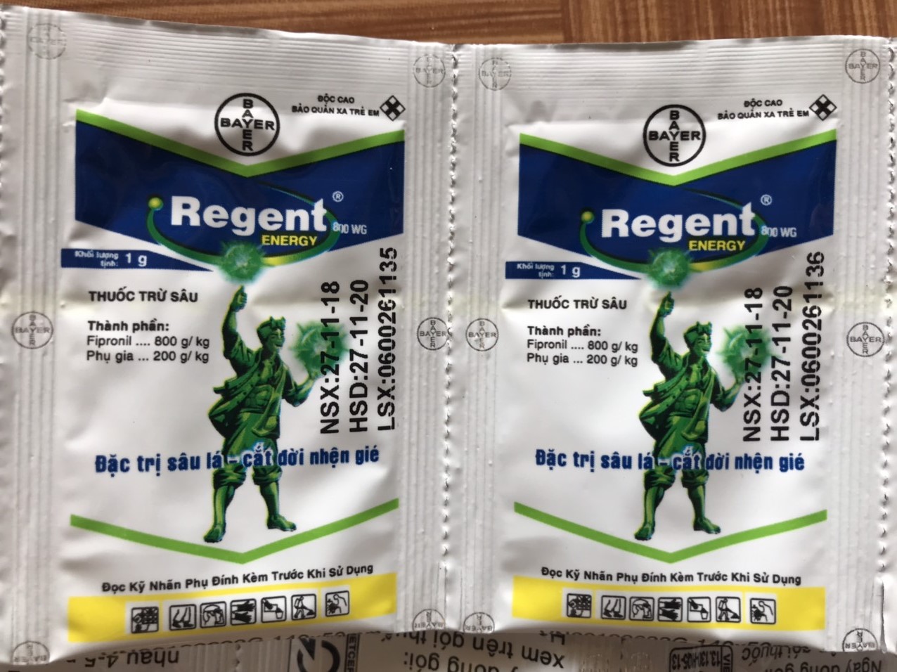 Thuốc trừ sâu diệt kiến Regent cho cây kiểng và cây trồng - REGENT 1g