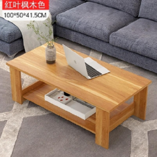 [HCM]Bàn trà sofa bằng gỗ kiểu dáng đơn giản tiện dụng nhiều kích thước J0507