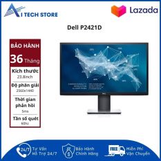 [Freeship] Màn hình Dell P2421D 23.8 inch QHD IPS – AI Tech Store AI324 màu sắc trung thực, cổng kết nối đa dạng, thiết kế hiện đại, bảo hành chính hãng.