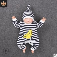 XẢ BODY COTTON TAY DÀI KÈM MŨ CHO BÉ TỪ 3-13KG