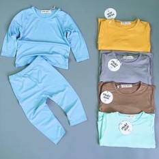 COMBO 3 bộ thun lạnh minky mom bé trai, gái size 4-28kg