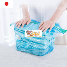 Túi chân không Kitai KT033 đựng quần áo, chăn màn, mền gối của Nhật Bản cỡ lớn kích thước 80x100cm – Guty Care