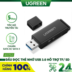 Đầu đọc thẻ nhớ USB 3.0 hỗ trợ thẻ TF/SD UGREEN CM104 – Hãng phân phối chính thức