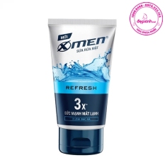 Sữa rửa mặt sảng khoái và sạch nhờn XMen Go Refresh Facial Wash 100g
