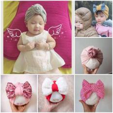 Nón/ mũ Turban loại đẹp nhiều màu cho bé (5-15kg) – 1 cái