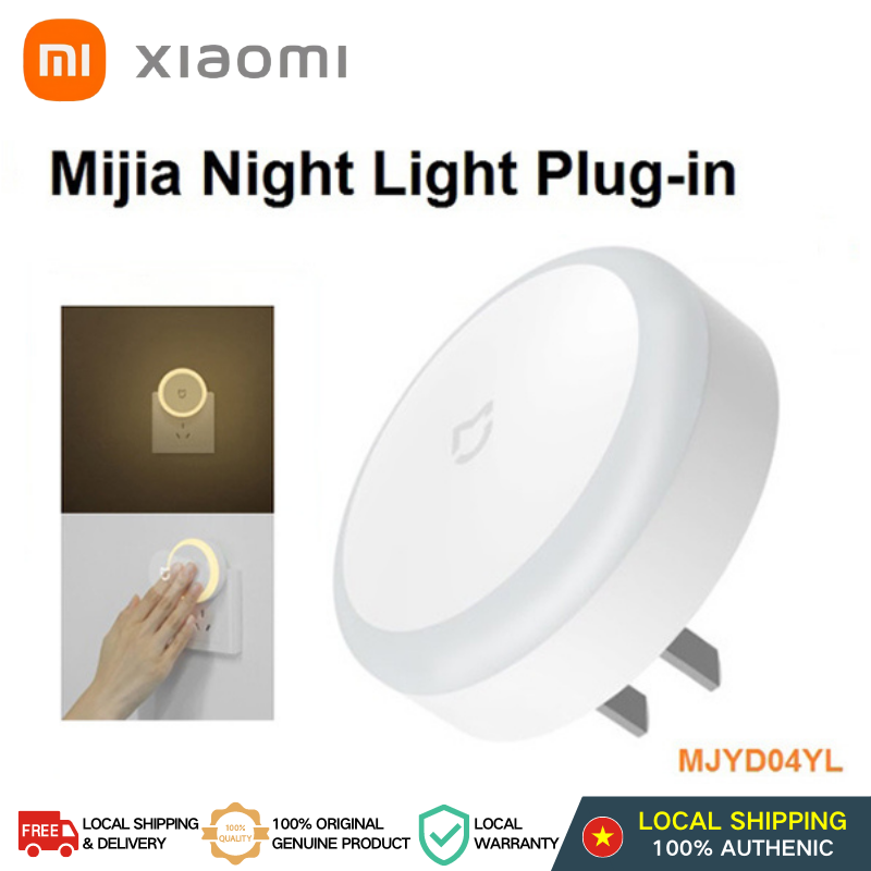 Xiaomi Mijia LED Night Light Sensor Bulb Bedroom Table Desk Lamp Dimmable Touch Control Wall Puck Light Remote Control Night Light