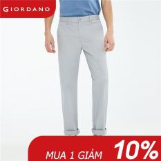 Quần dài nam form slim thiết kế đơn giản trẻ trung Giordano quốc tế 01119007