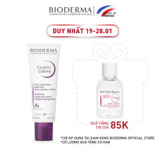 Kem dưỡng làm dịu và phục hồi nhanh da tổn thương Bioderma Cicabio Crème – 40ml