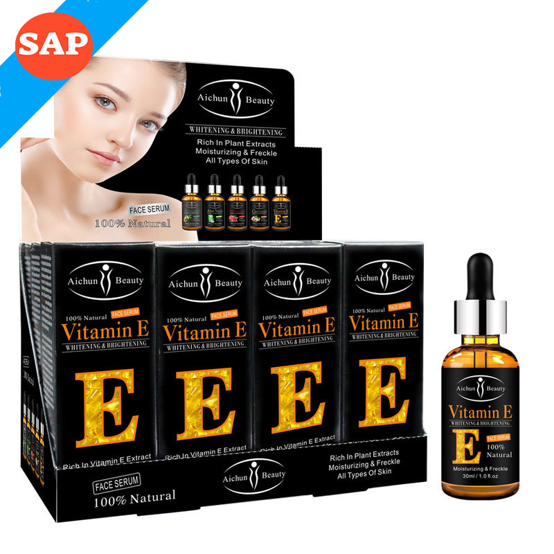 Serum Vitamin E siêu dưỡng trắng da, giúp tái tạo da mặt, làm sáng và căng bóng da, ngăn ngừa...