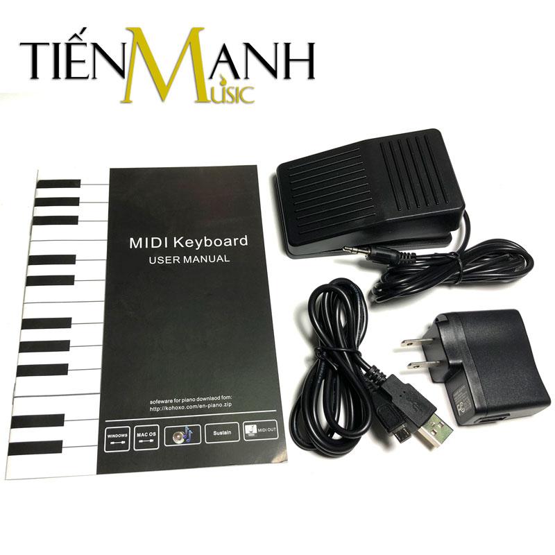 Đàn Piano Điện Konix PZ61 - 61 phím cảm ứng lực Flexible PZ-61 - Hãng phân phối chính thức (Bàn...