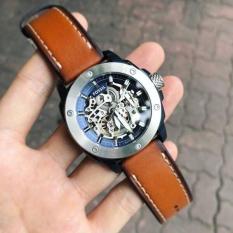 ĐỒNG HỒ NAM THỜI TRANG FOSSIL MINIMALIST ME3135 MÀU DÂY NÂU SANG TRỌNG ĐỘ MỎNG 15MM – SIZE mặt 44MM – FULLBOX FOSSIL