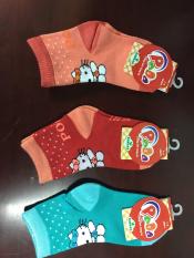 set 5 đôi tất trẻ em 1-3 tuổi hello hitty PODO 100% cotton