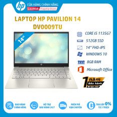 [VOUCHER 10% – MAX 2.5 TRIỆU]Laptop HP Pavilion 14-dv0009TU, Core i5-1135G7,8GB RAM,512GB SSD,Intel Graphics,14″FHD,Wlan ac+BT,3cell,Office,Win 10 Home 64,Silver,1Y WTY-2D7A7PA-Hàng chính hãng