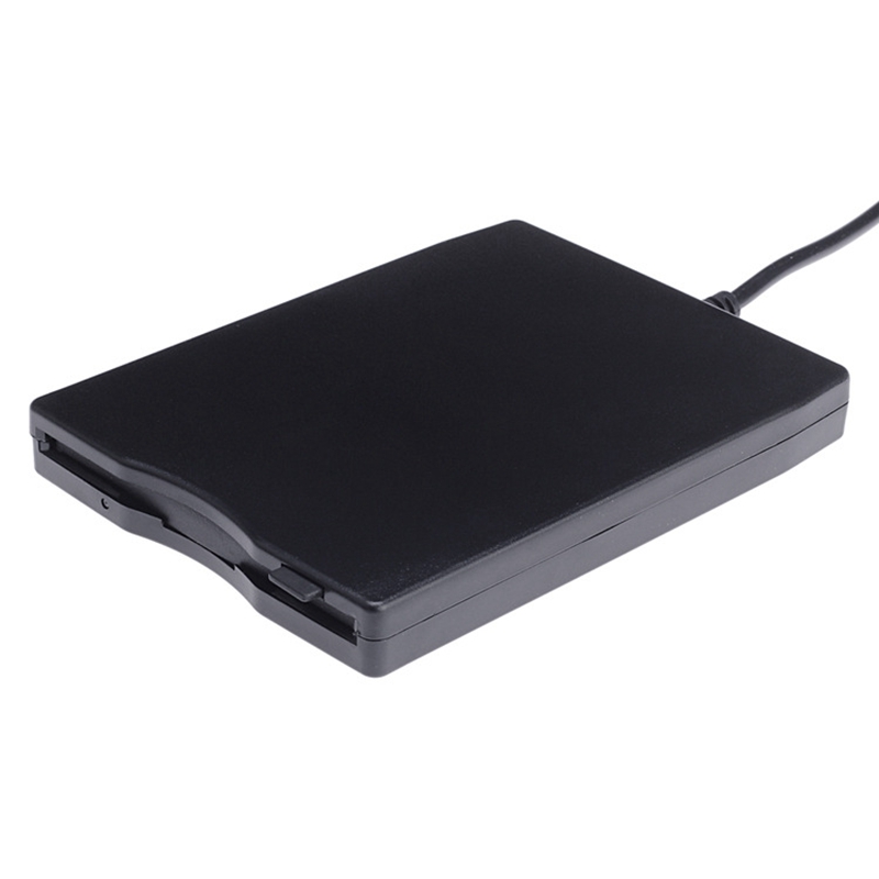 USB Floppy Drive 3.5Inch USB External Floppy Disk Drive Portable 1.44 MB FDD USB Drive Plug and for PC Windows...