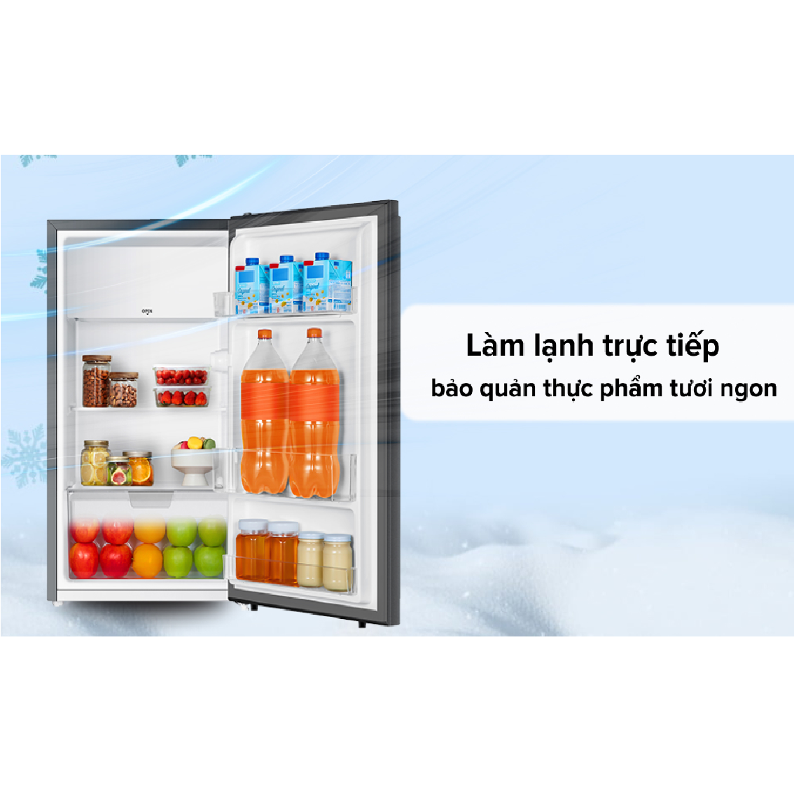 Tủ lạnh Electrolux 94 Lít EUM0930AD-VN Mới 2022 ( CÓ ĐÓNG TUYẾT )