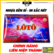 Bộ Cờ Lô Tô Liên Hiệp Thành Cao Cấp – Cờ Loto 90 Số Nhự Ngà Siêu Đẹp, Boardgame – Đồ Chơi Trẻ Em và Giải Trí BFUN