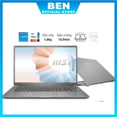 Laptop MSI Modern 15 A10MU-667VN (Core™ i5-10210U | 8GB | 512GB | Intel UHD | 15.6 inch FHD | Win 10 | Xám)