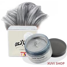Sáp Vuốt Tóc Màu Xám Khói Tạm Thời Nhật Bản MOFAJANG
