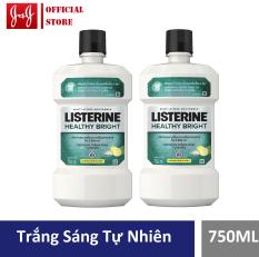 Bộ 2 chai nước súc miệng giúp răng trắng sáng Healthy bright 750ml – 540017258