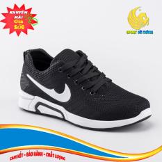 Giày sneaker nam – Giày nam thể thao sneaker – Giày nam thể thao Sport Hà Thành – SU001 (Đen Đỏ)