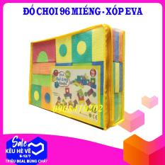 Đồ chơi khối xây dựng 96 miếng xốp EVA – Thương hiệu Sunta