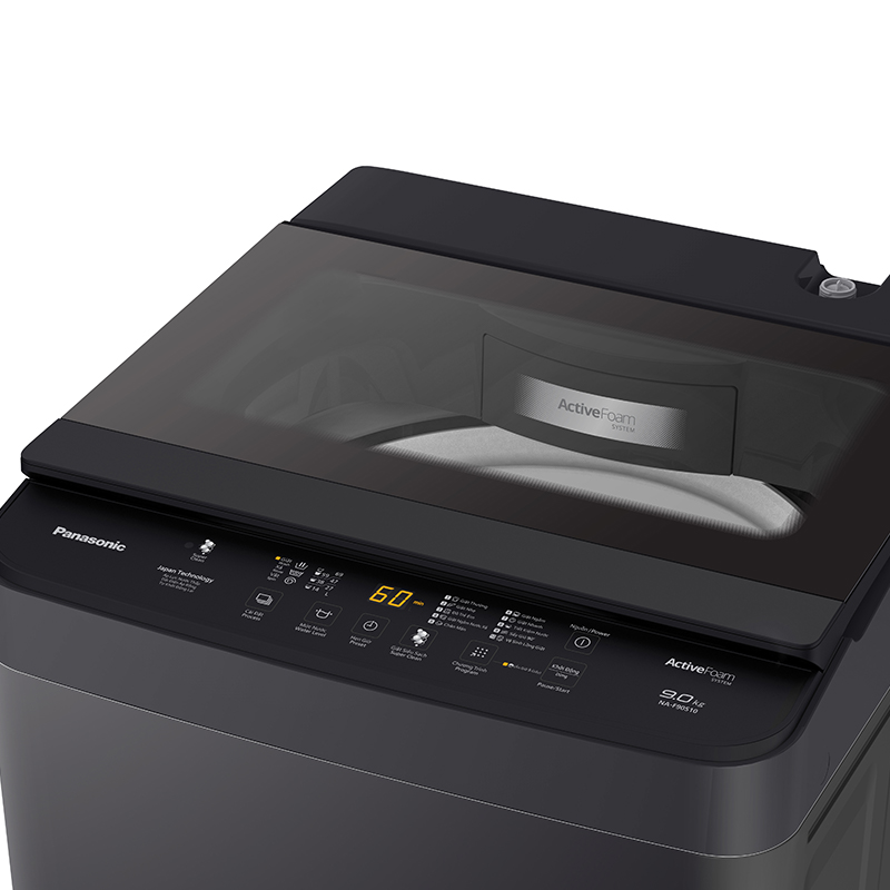 [Lắp đặt trong vòng 24h] Máy giặt cửa trên Panasonic 9Kg NA-F90S10BRV - Bảo Hành Chính Hãng 12 tháng