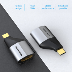 Đầu chuyển đổi USB type C ra HDMI 4K60Hz Vention