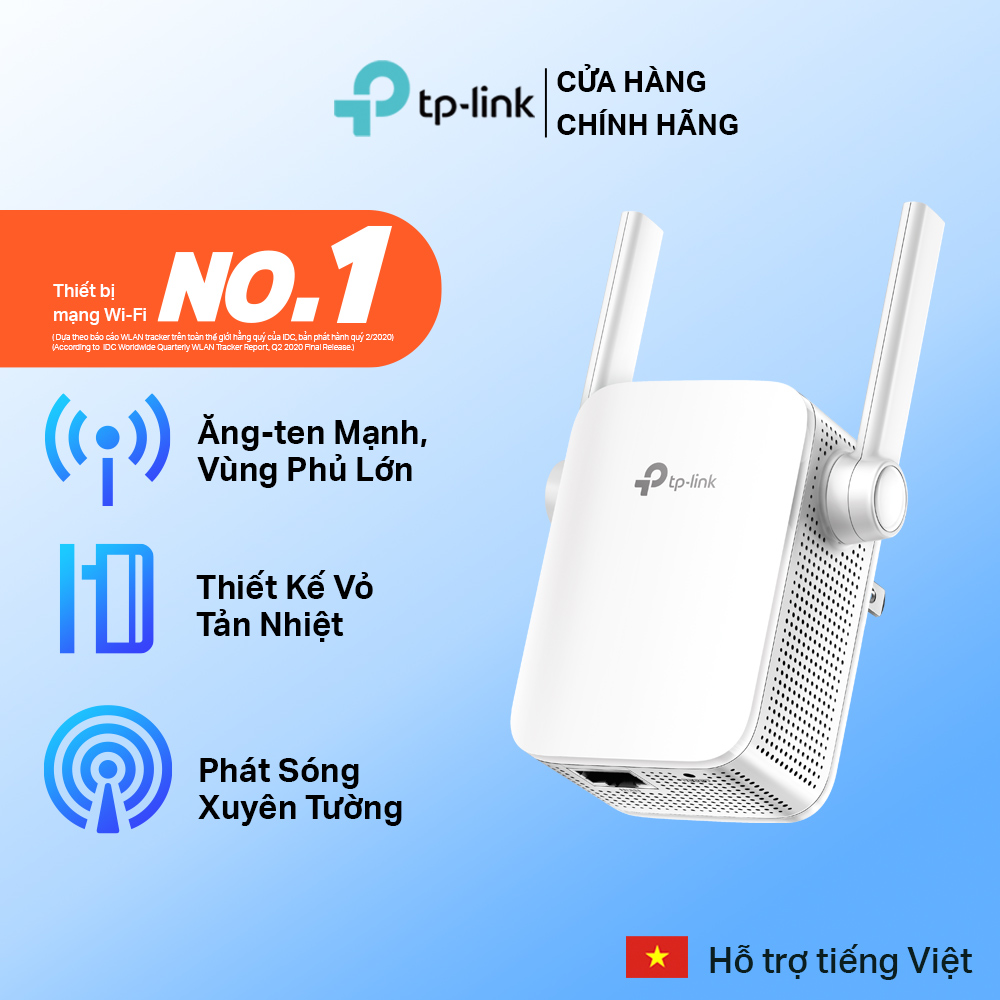 Bộ Mở Rộng Sóng Wifi TP-Link TL-WA855RE Chuẩn N 300Mbps - Hãng phân phối chính thức