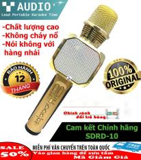 Micro Karaoke Kèm Loa Bluetooth Nhập Khau Cao Cấp, Micro Bluetooth 3 IN 1 SD10 – Hiệu Chỉnh Được Bass Treble Ấn Tượng, Mic Hát Karaoke Bluetooth Không Dây Kèm Loa Âm Vang Ấm