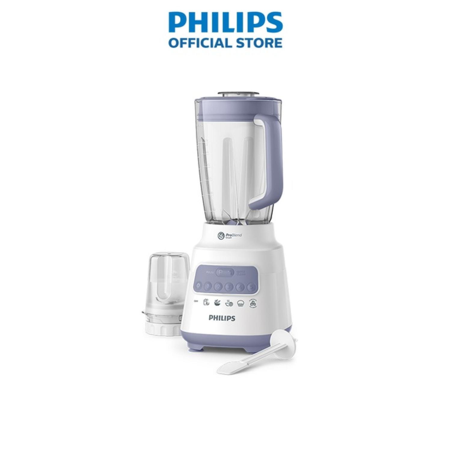 Máy xay sinh tố Philips HR2221 700W cối nhựa – Hàng chính hãng